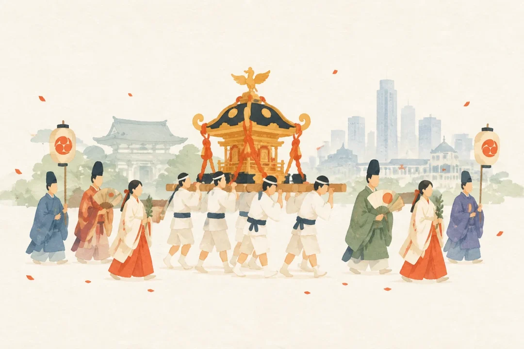 山王祭 (千代田区)をテーマにした祭りのイメージ