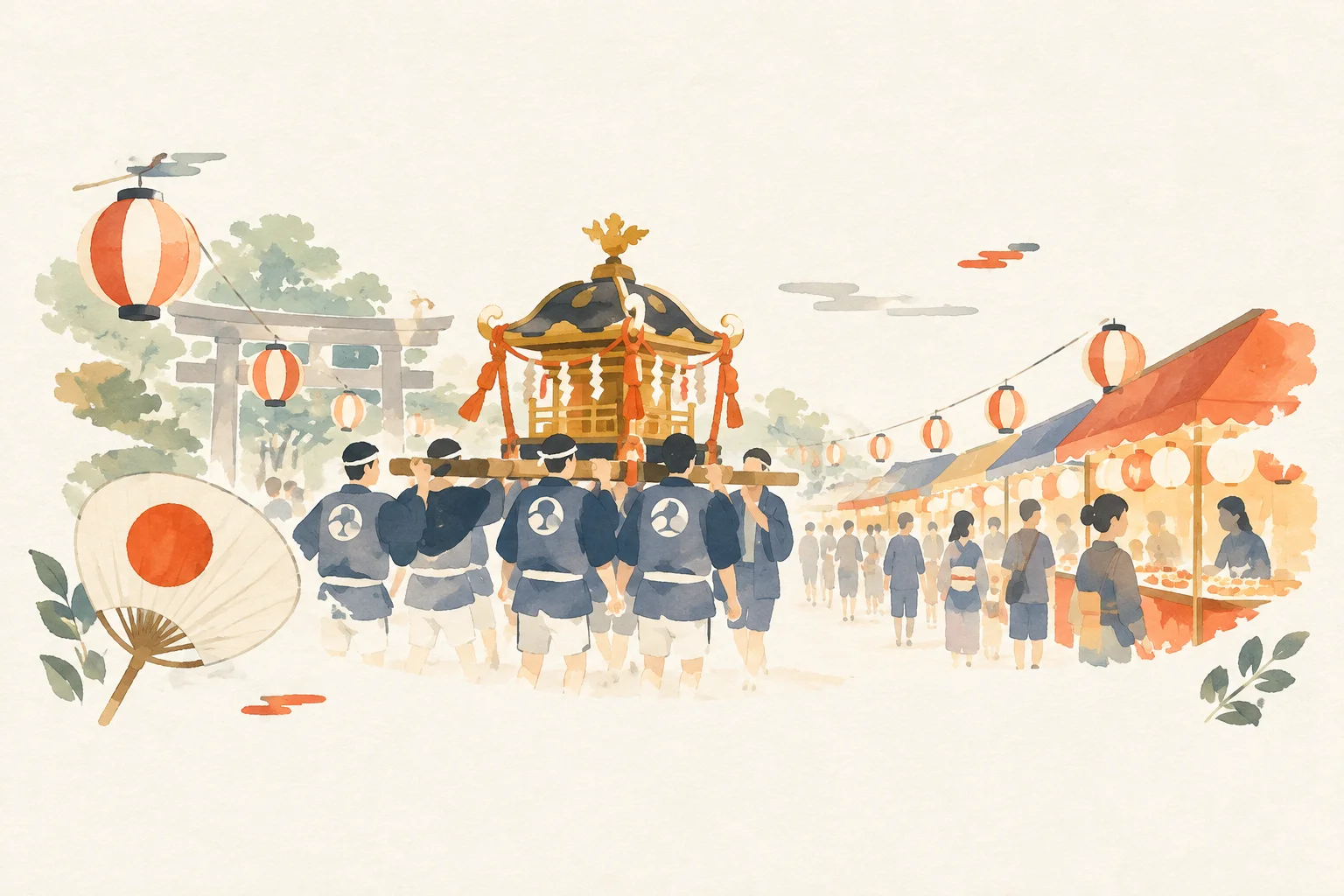 가바하라 축제를 주제로 한 축제 이미지