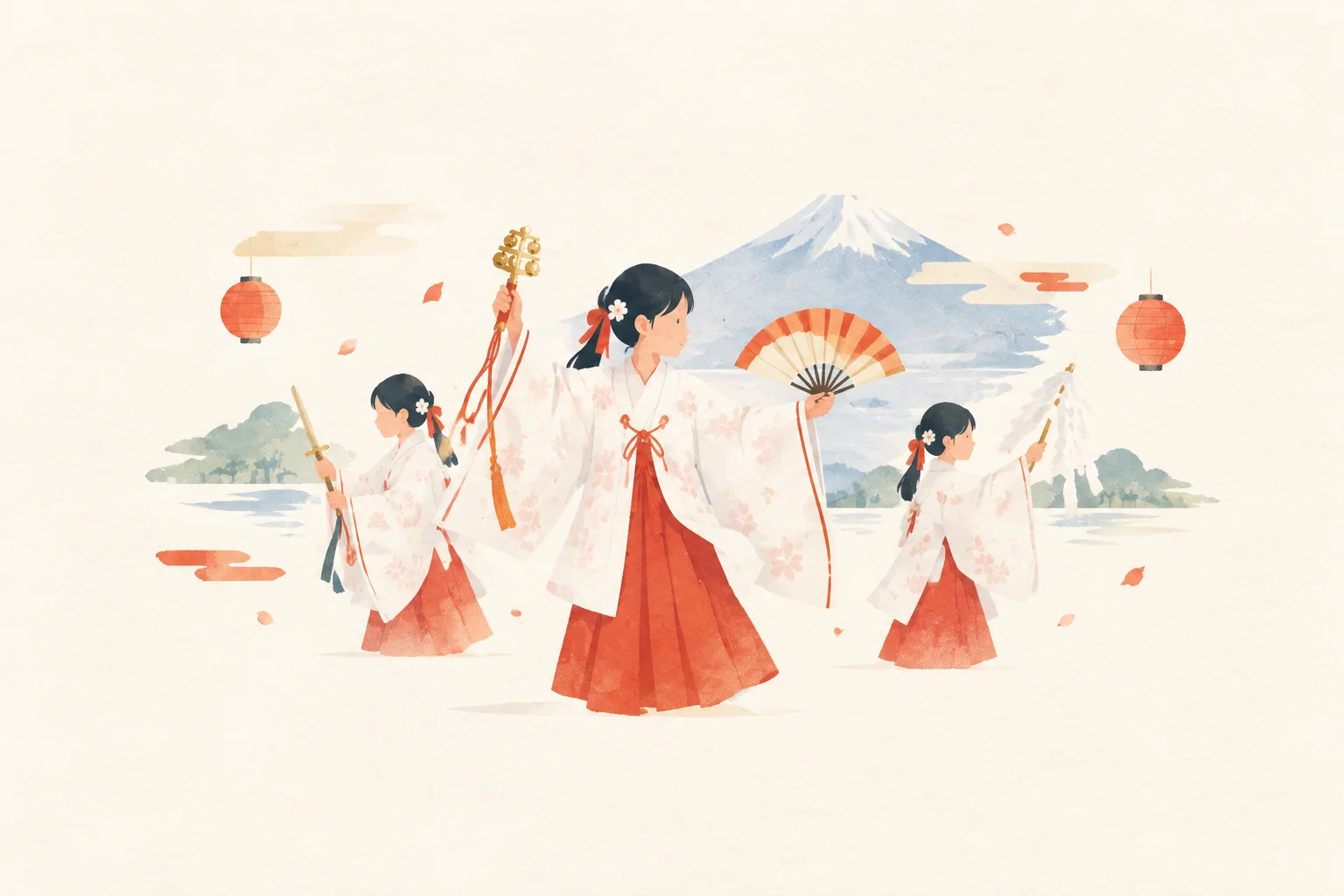 A festival image themed around Kawaguchi Chigo-mai