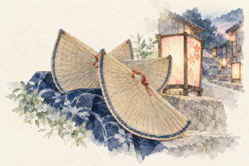오와라 가제노본의 마을과 노래의 세부