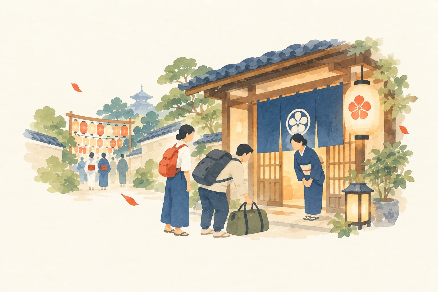 祭り旅行の宿の選び方