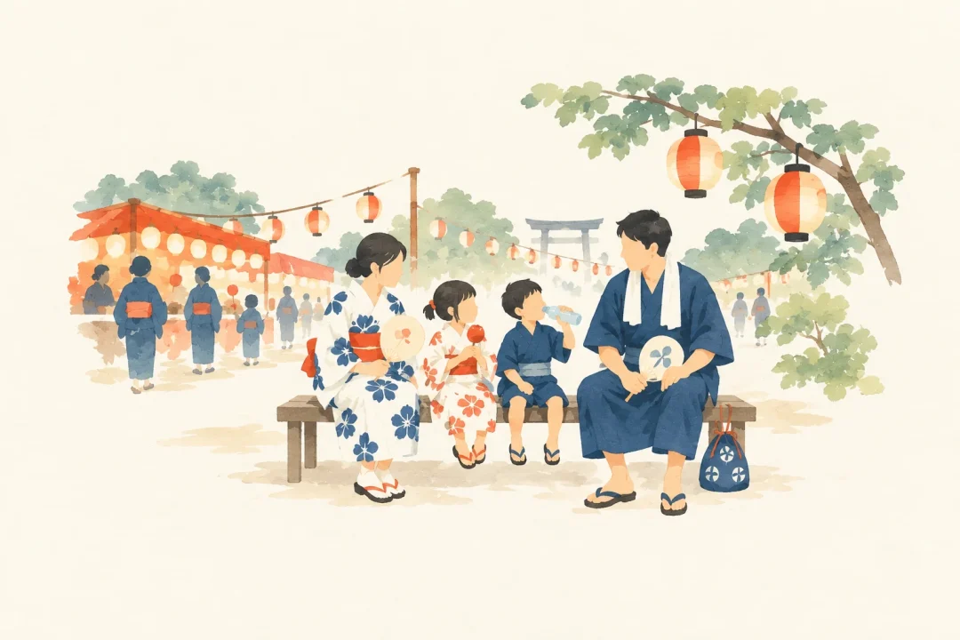 子連れのお祭り計画