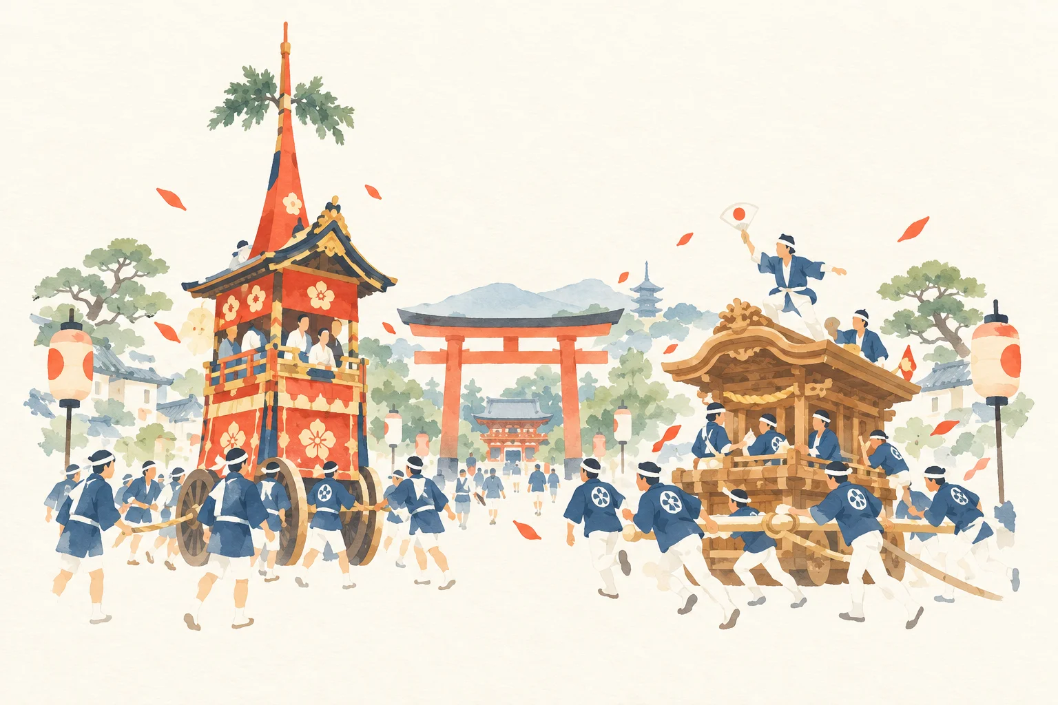 関西のお祭りの選び方