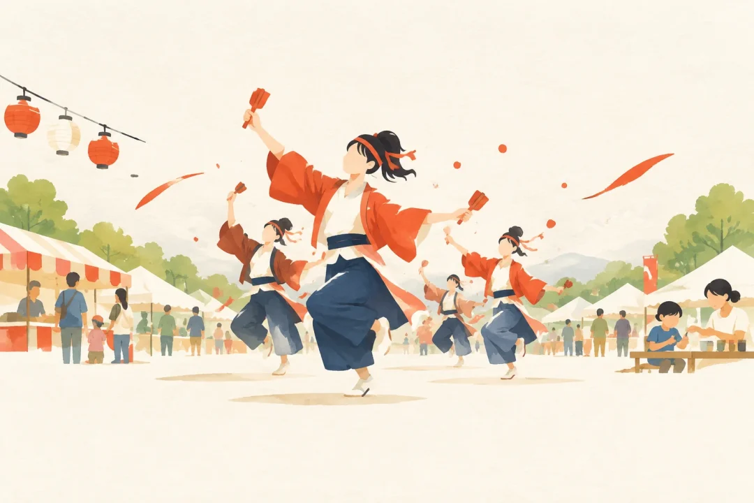 おいでん祭 (豊川市)をテーマにした祭りのイメージ