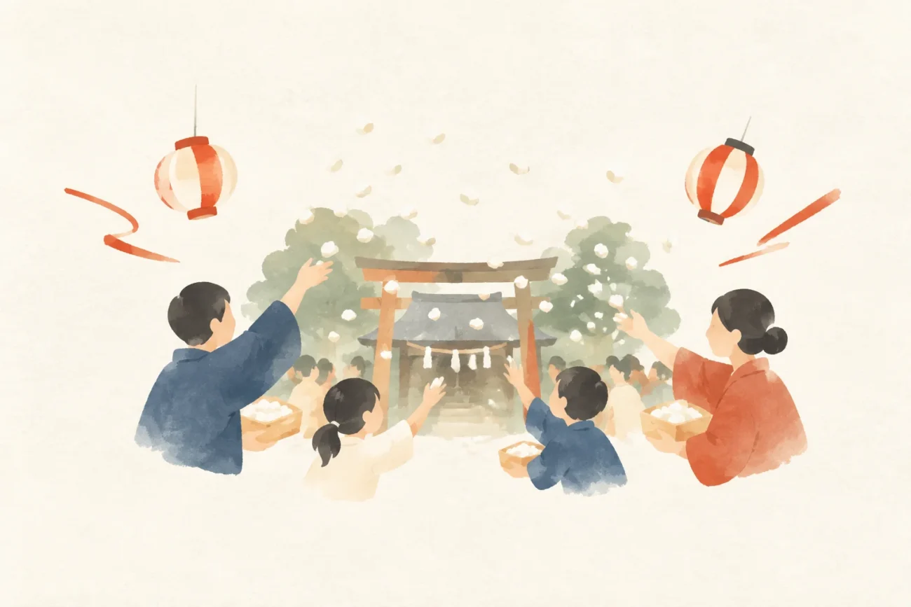 木売熊野神社宮なげをテーマにした祭りのイメージ