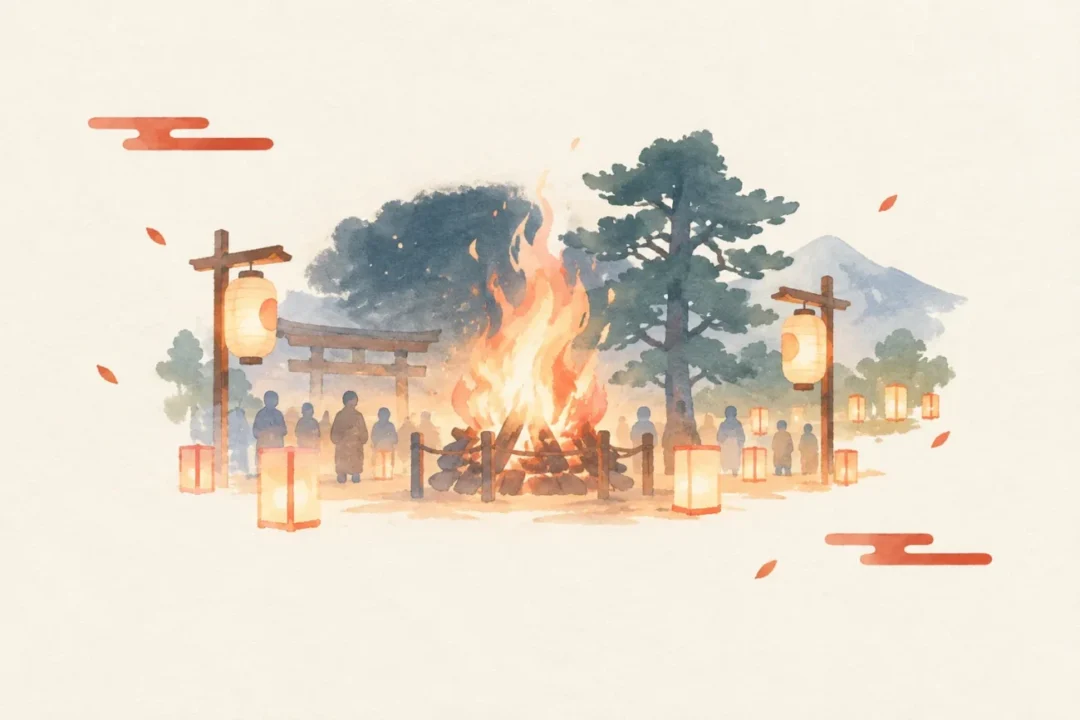 大祓式・歳旦祭をテーマにした祭りのイメージ