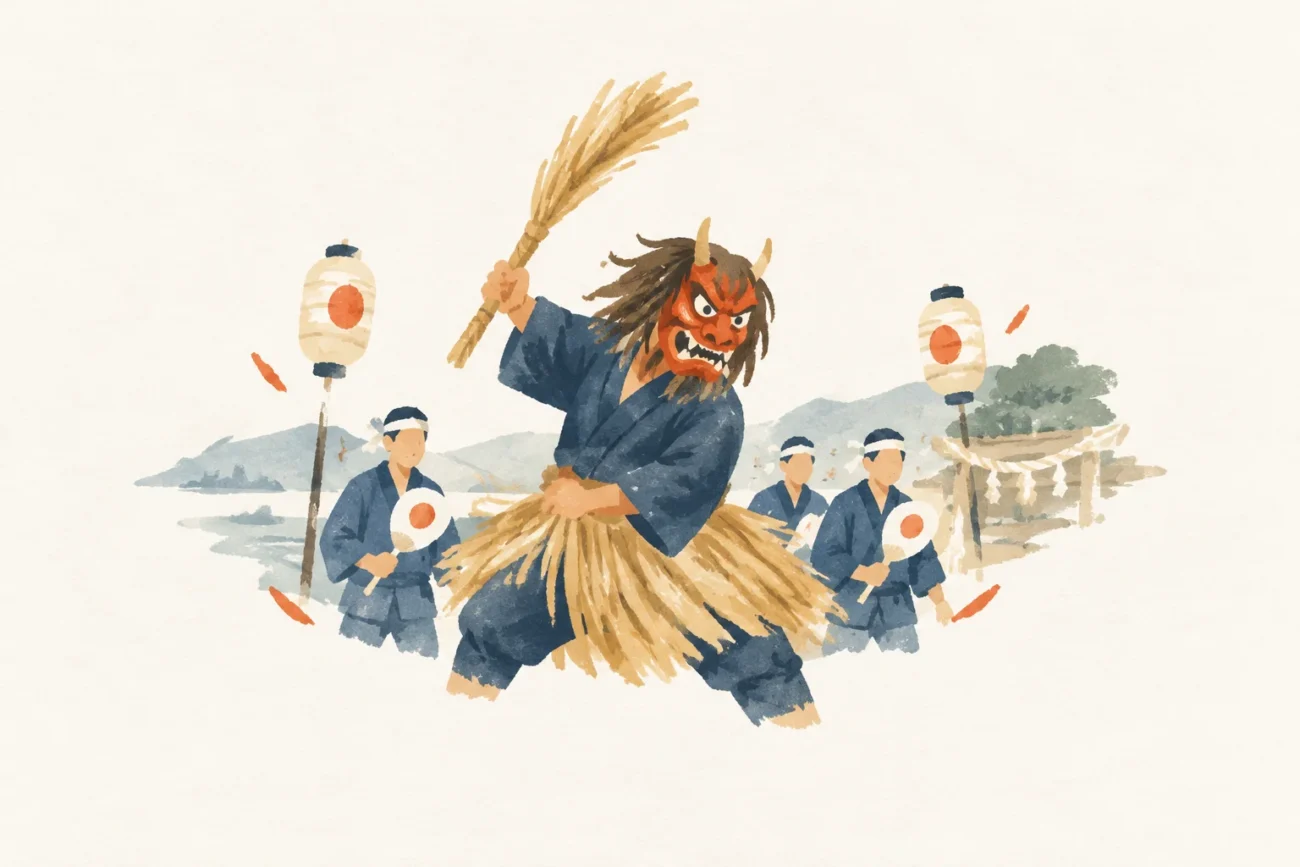 ガッチ祭りをテーマにした祭りのイメージ