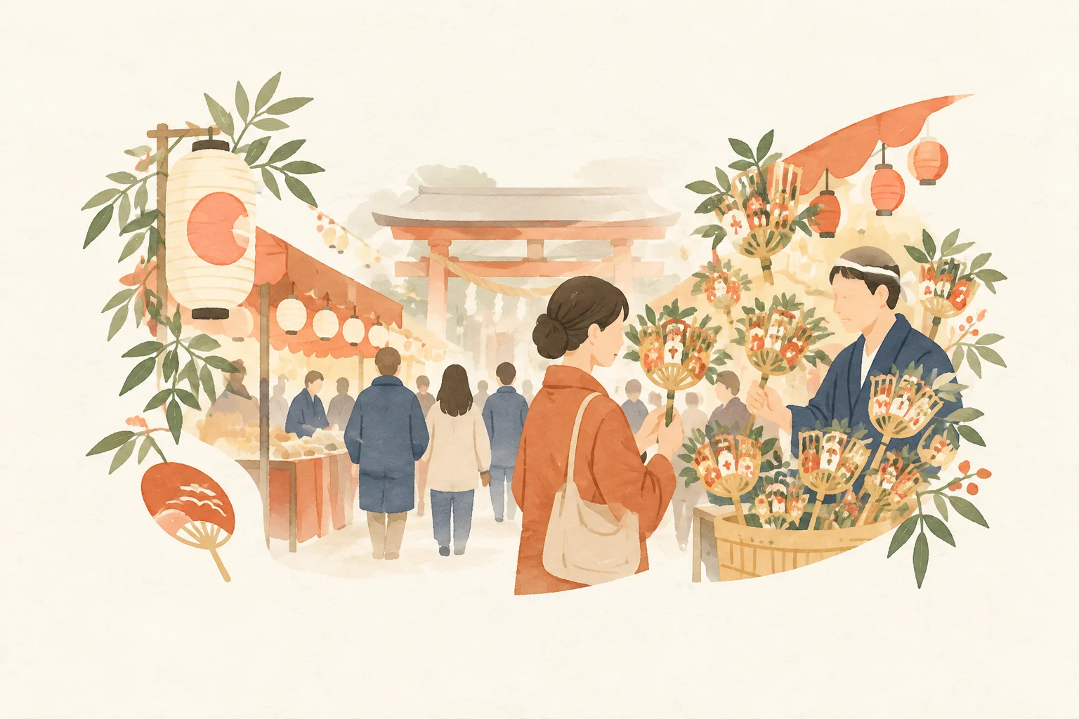 えびす祭り (徳島市)をテーマにした祭りのイメージ