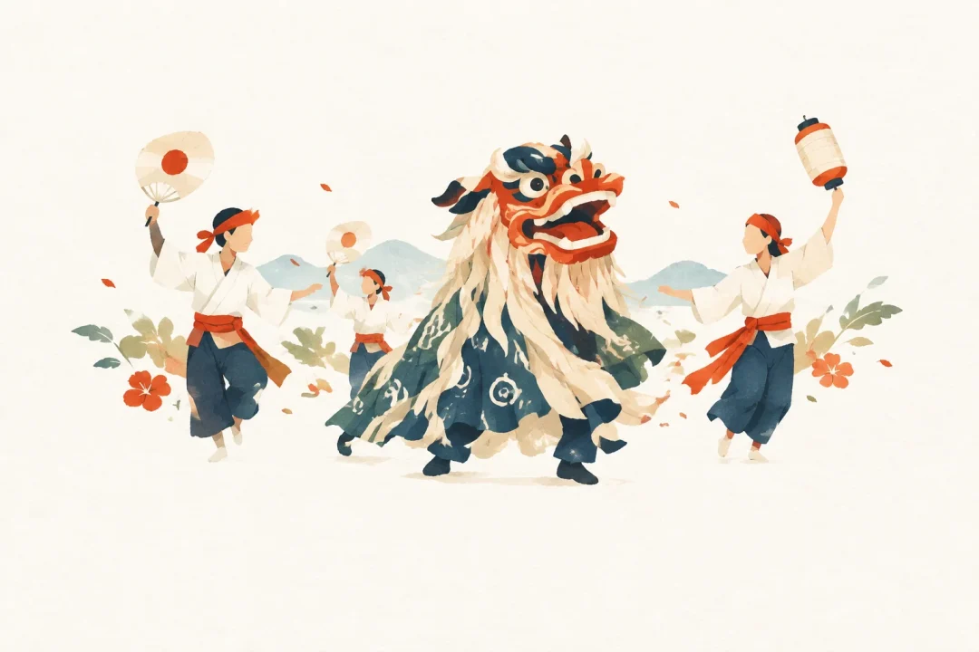 豊年祭 (嘉陽)をテーマにした祭りのイメージ