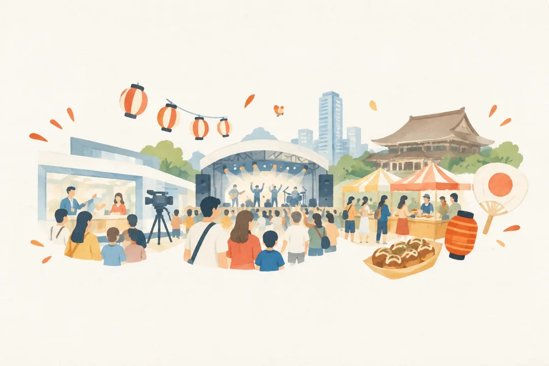 ドデ祭をテーマにした祭りのイメージ