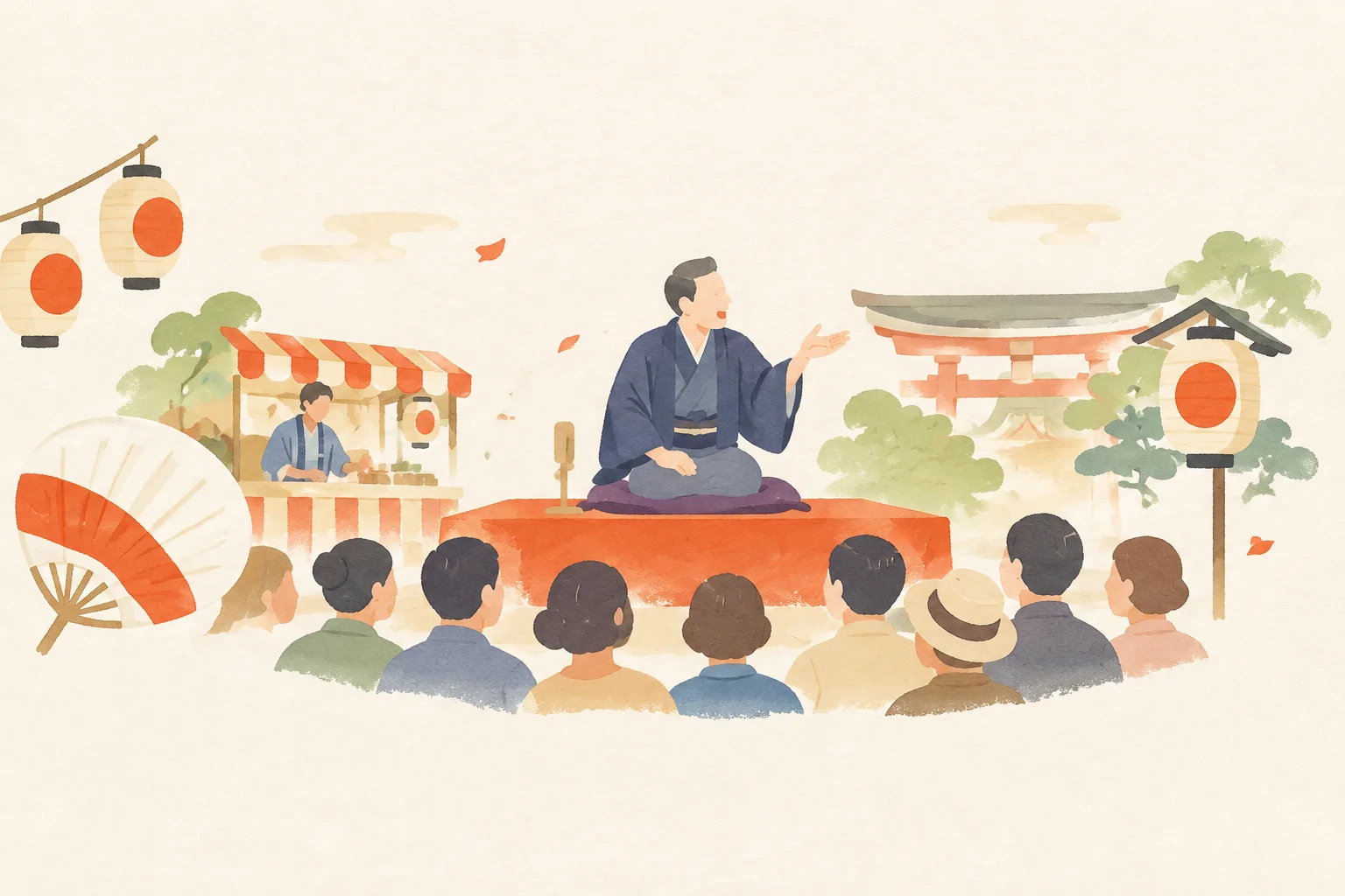 彦八まつりをテーマにした祭りのイメージ