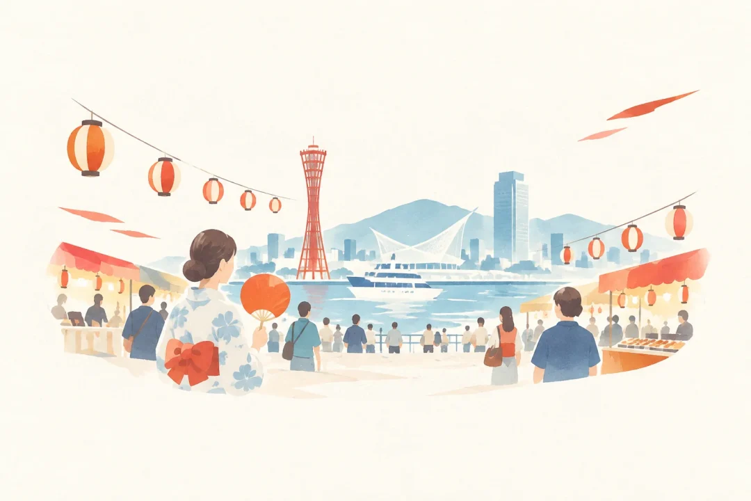 Kobe Love Port・みなとまつりをテーマにした祭りのイメージ